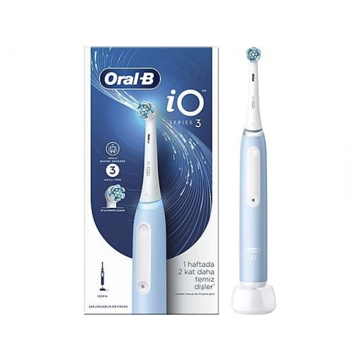ORAL B IO 3 Serisi Şarjlı Diş Fırçası Mavi
