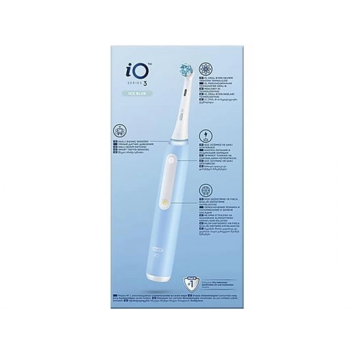 ORAL B IO 3 Serisi Şarjlı Diş Fırçası Mavi