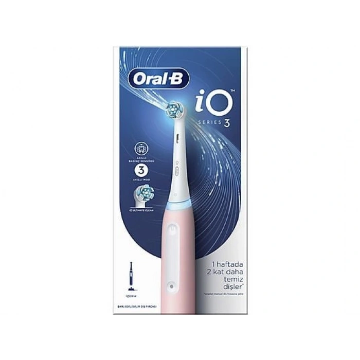 ORAL B IO 3 Serisi Şarjlı Diş Fırçası Pembe