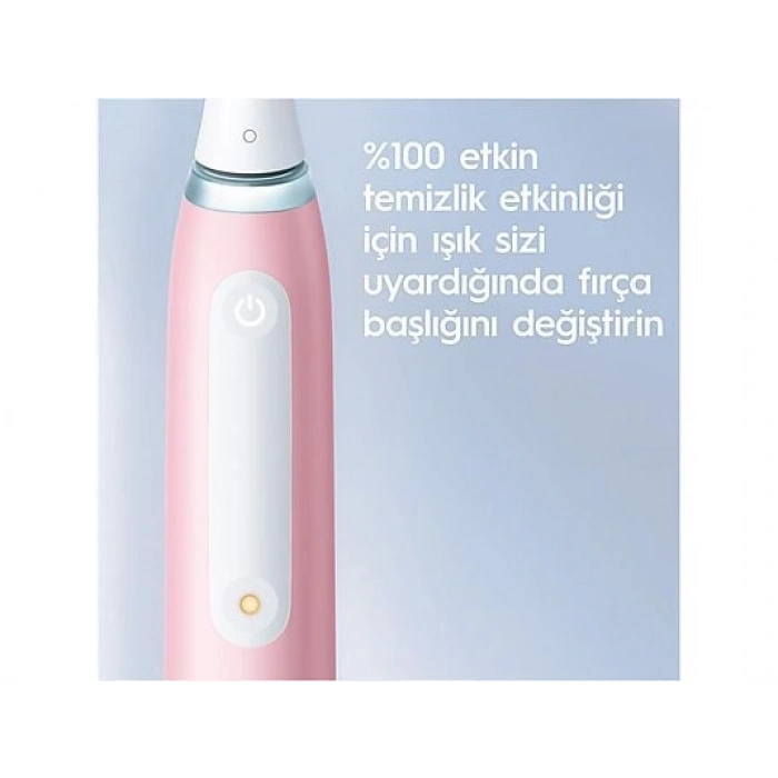 ORAL B IO 3 Serisi Şarjlı Diş Fırçası Pembe