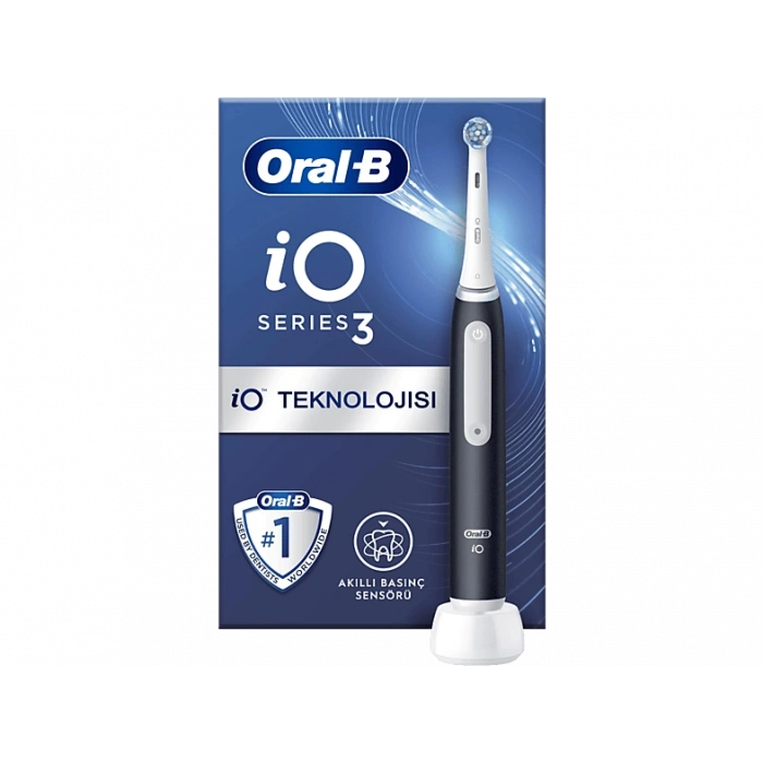 ORAL B IO 3 Serisi Şarjlı Diş Fırçası Siyah