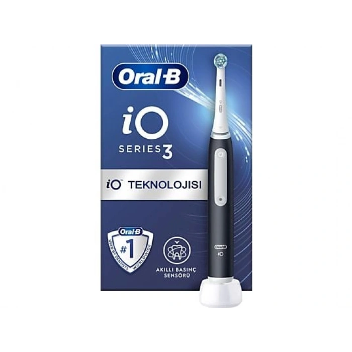 ORAL B IO 3 Serisi Şarjlı Diş Fırçası Siyah