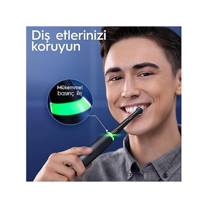 ORAL B IO 6 Smile Serisi Şarjlı Diş Fırçası Siyah