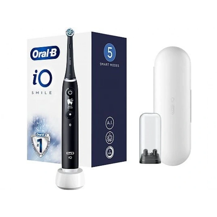 ORAL B IO 6 Smile Serisi Şarjlı Diş Fırçası Siyah