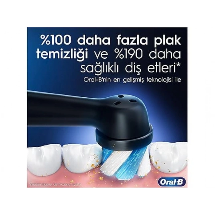 ORAL B IO 6 Smile Serisi Şarjlı Diş Fırçası Siyah