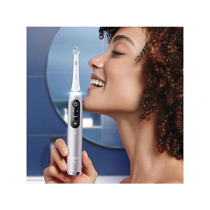 ORAL B iO 9 Serisi Şarjlı Diş Fırçası Pembe + Seyahat Kabı