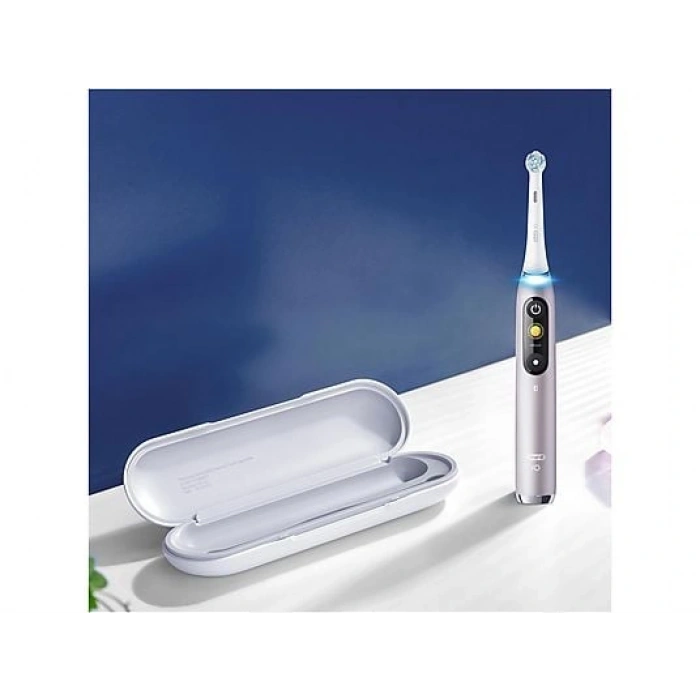 ORAL B iO 9 Serisi Şarjlı Diş Fırçası Pembe + Seyahat Kabı