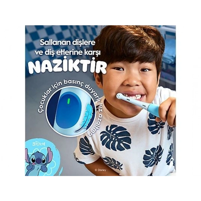 ORAL B iO Çocuk 6+ Stitch Şarjlı Diş Fırçası