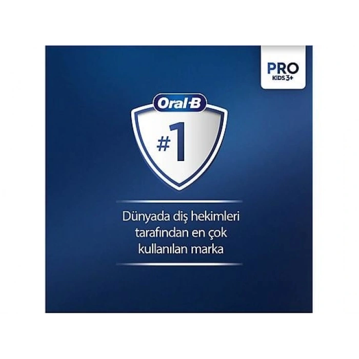 ORAL B Vitality Pro Spiderman Özel Seri Çocuklar İçin Şarj Edilebilir Diş Fırçası D103