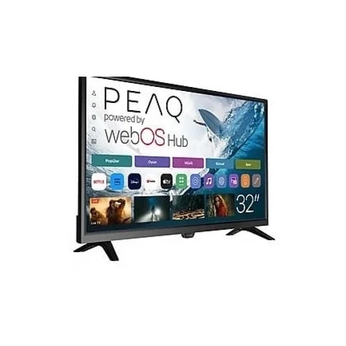 PEAQ PQ32DAL540 32 inç 80 Ekran Dahili Uydu Alıcılı Smart WebOS LED TV