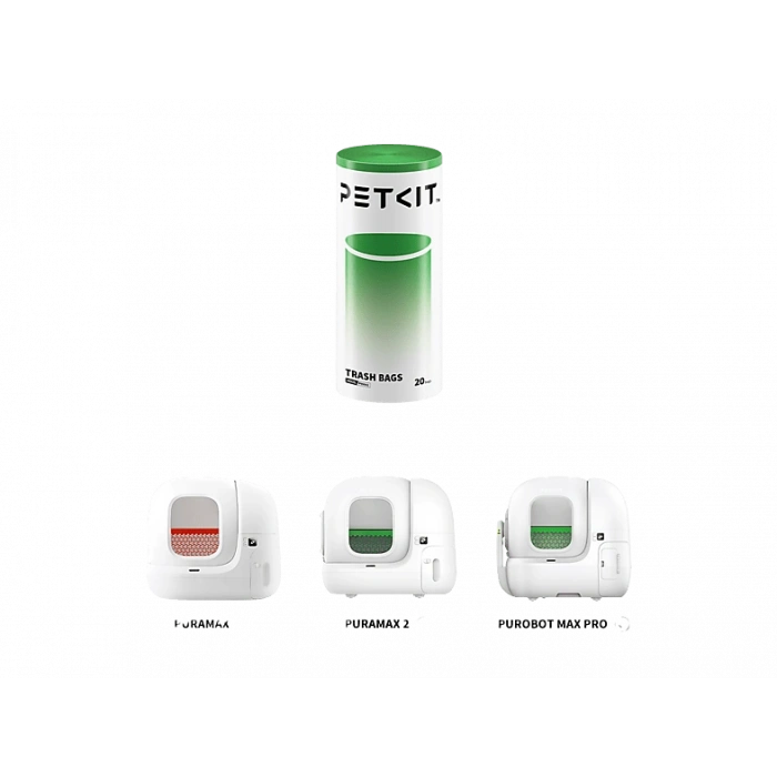 PETKIT Evcil Hayvan Çöp Torbaları (20li)