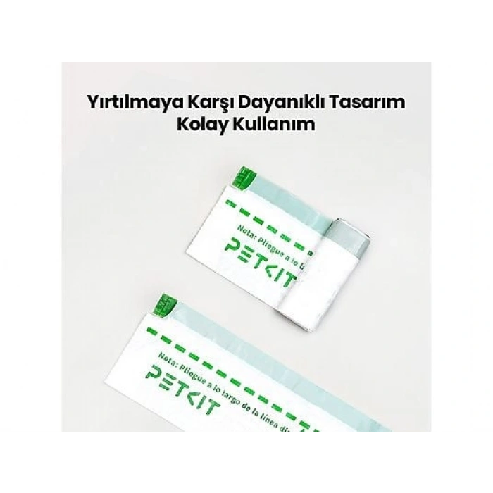 PETKIT Evcil Hayvan Çöp Torbaları (20li)