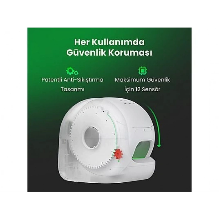 PETKIT Purobot Max Pro With Camera Akıllı Kedi Tuvaleti Beyaz