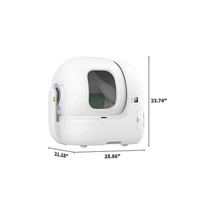 PETKIT Purobot Max Pro With Camera Akıllı Kedi Tuvaleti Beyaz