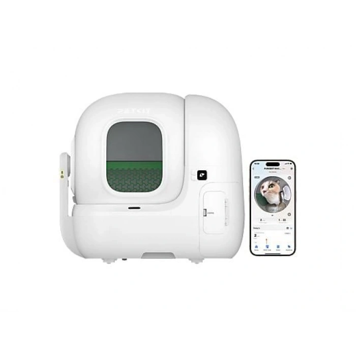 PETKIT Purobot Max Pro With Camera Akıllı Kedi Tuvaleti Beyaz