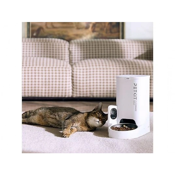 PETKIT Yumshare Solo Kameralı Evcil Hayvan Besleyici Beyaz