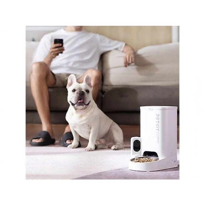 PETKIT Yumshare Solo Kameralı Evcil Hayvan Besleyici Beyaz