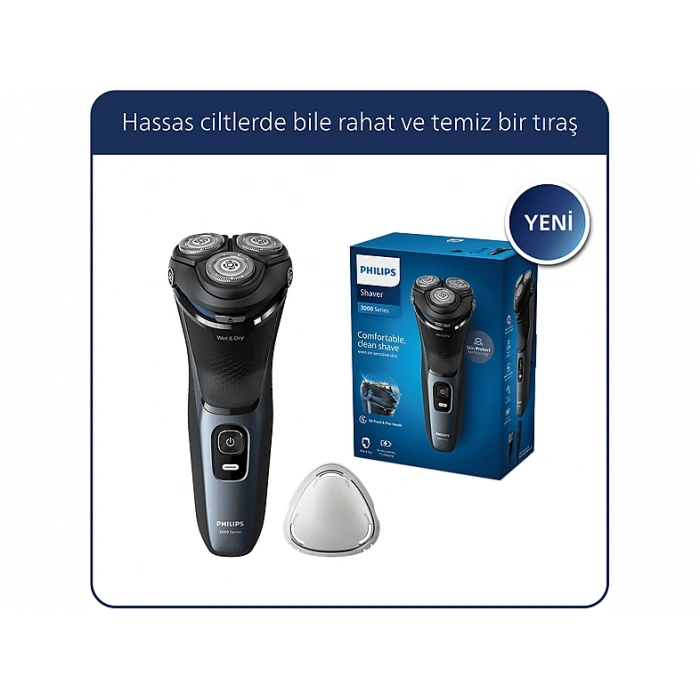 PHILIPS 3000 Serisi Islak ve Kuru Tıraş Makinesi S3144/00