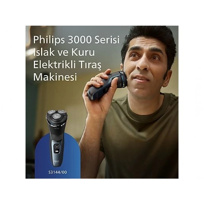 PHILIPS 3000 Serisi Islak ve Kuru Tıraş Makinesi S3144/00