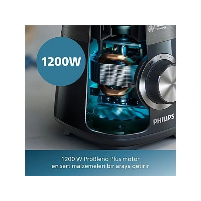 PHILIPS 5000 Serisi Smoothie Blender Siyah