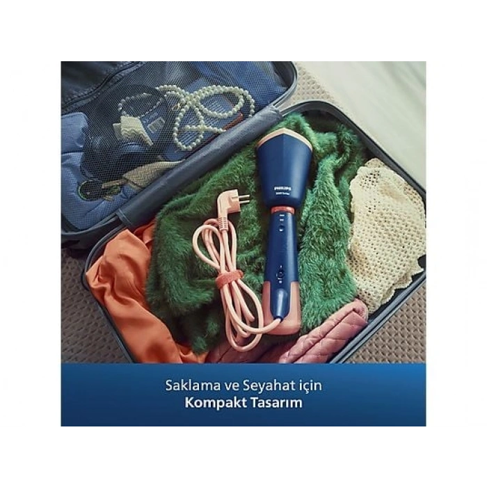 PHILIPS 5000 Serisi STH5030/20 Buharlı Dikey Düzleştirici Lacivert