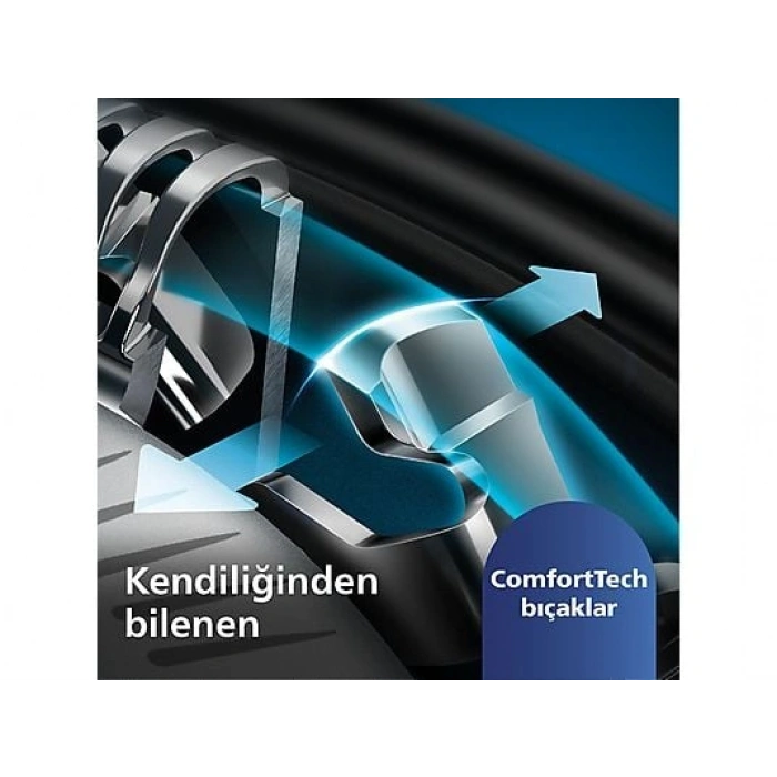 PHILIPS 5000 Serisi  Tıraş Makinesi S5445/03,Sinekkaydı Tıraş,Islak ve Kuru Kullanım