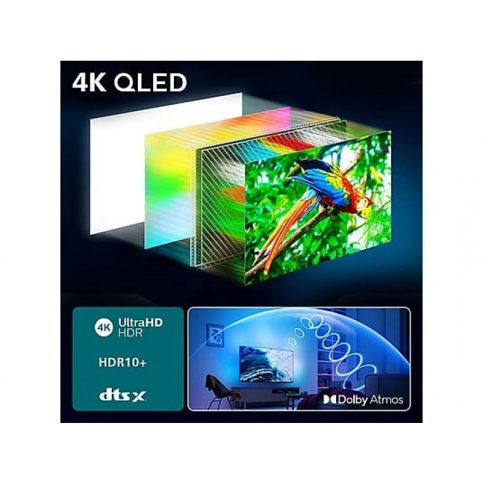 PHILIPS 55PUS8500/62 55 inç 139 Ekran Smart 4K UHD Dolby Atmos Titan OS Ambilight QLED TV