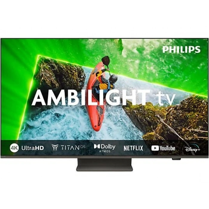 PHILIPS 55PUS8609/62 55 inç 139 cm 4K UHD LED Dolby Atmos Titan OS Ambilight TV