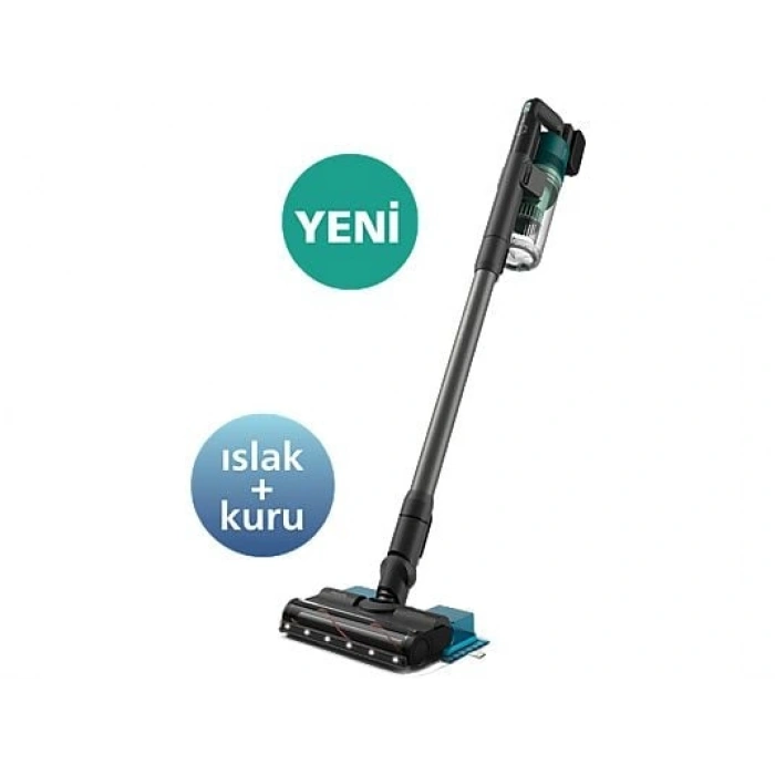 PHILIPS 6000 Serisi XC6557/01 Islak Kuru Şarjlı Dikey Süpürge