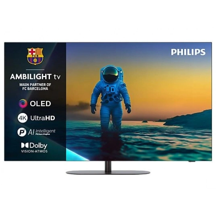 PHILIPS 65OLED810/12 4K UHD OLED 65 inç 164 cm Smart TV Dolby Vision Dolby Atmos Google Ambilight LED TV