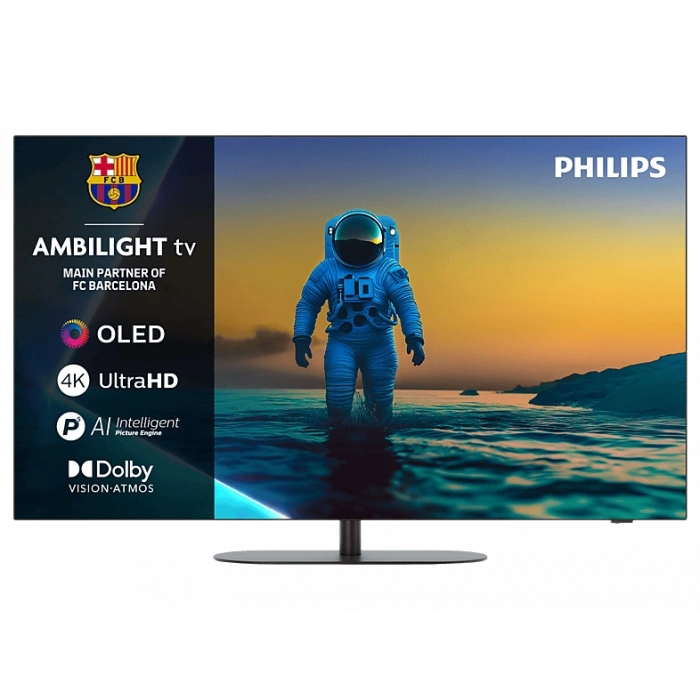 PHILIPS 65OLED810/12 4K UHD OLED 65 inç 164 cm Smart TV Dolby Vision Dolby Atmos Google Ambilight LED TV