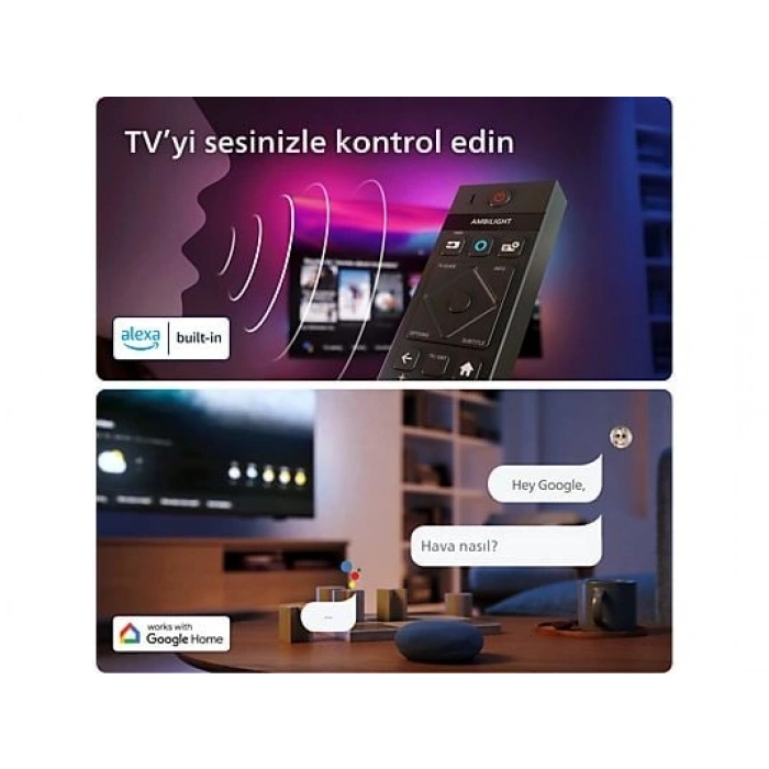 PHILIPS 65PUS8609/62 65  164cm 4K UHD LED Dolby Atmos Titan OS Ambilight TV