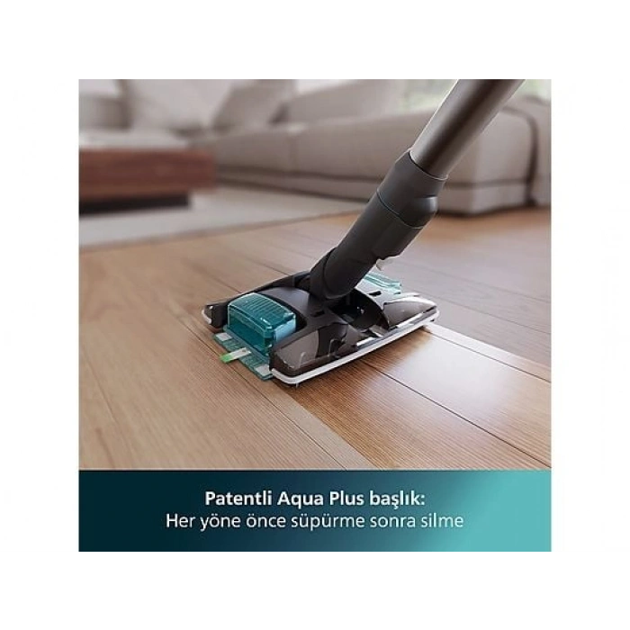 PHILIPS Aqua Plus 8000 Serisi XC8057/01 Islak Kuru Şarjlı Dikey Süpürge
