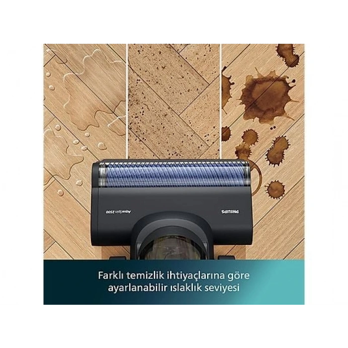 PHILIPS Aqua Trio 7000 Seri XW7263/11 Islak & Kuru Temizlik Kablosuz Dikey Süpürge