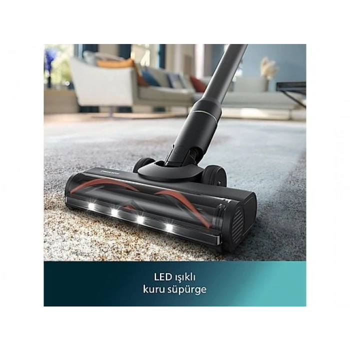 PHILIPS Aqua Trio 7000 Seri XW7263/11 Islak & Kuru Temizlik Kablosuz Dikey Süpürge