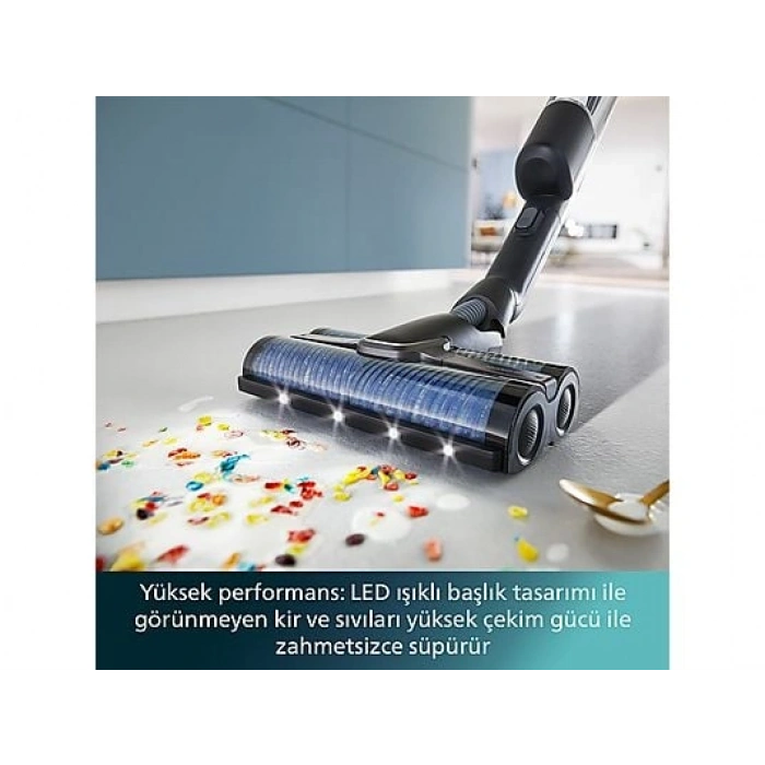 PHILIPS Aqua Trio 9000 Seri XW9463/11 Islak & Kuru Temizlik Kablosuz Dikey Süpürge
