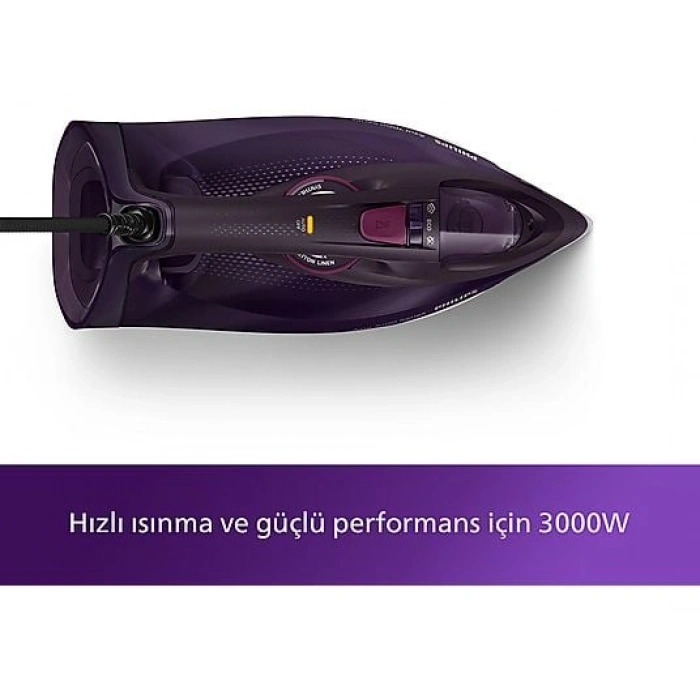 PHILIPS Azur DST7061/30 Buharlı Ütü Koyu Mor