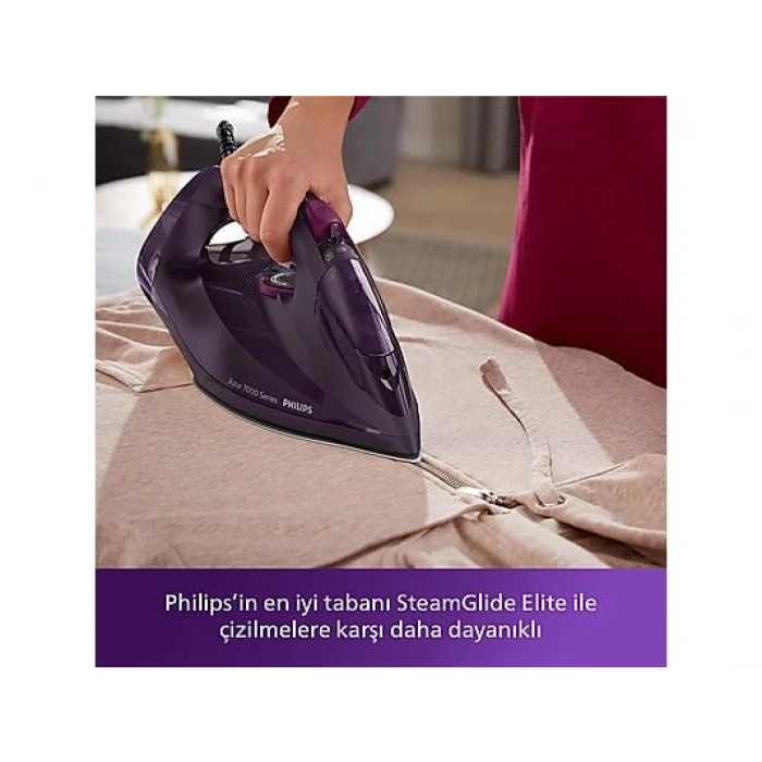 PHILIPS Azur DST7061/30 Buharlı Ütü Koyu Mor