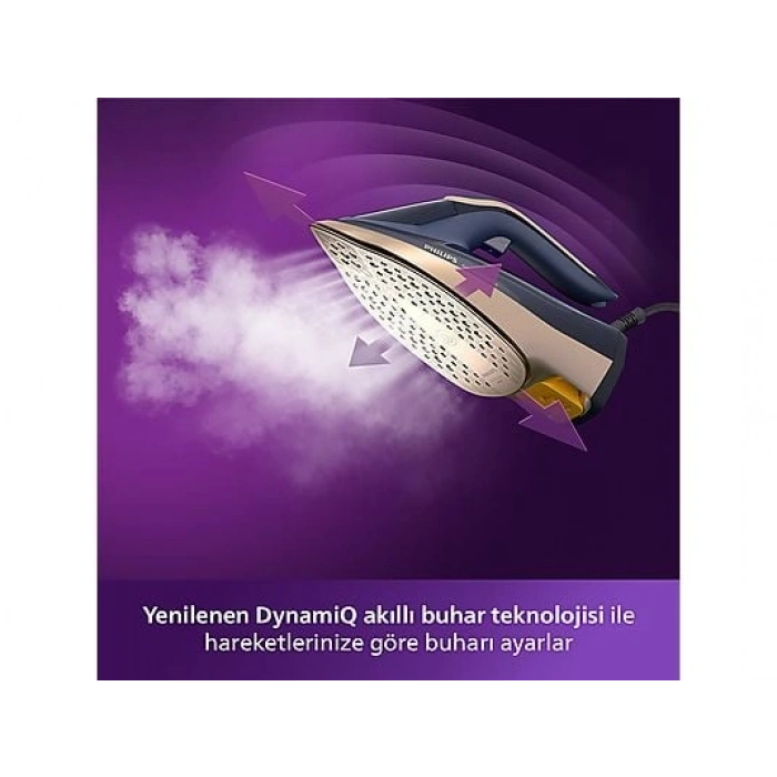 PHILIPS Azur DST8050/20 Buharlı Ütü Mavi
