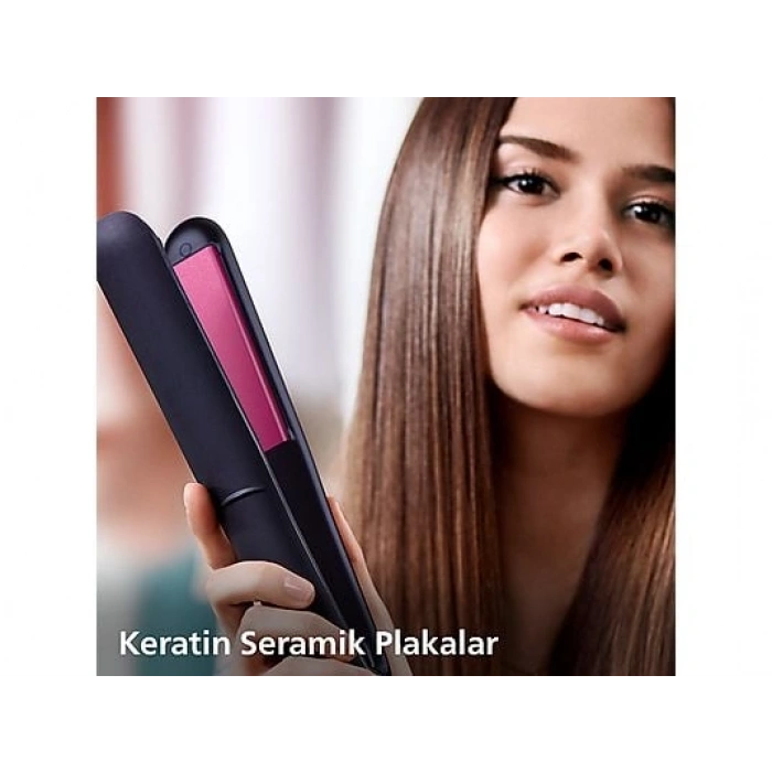 PHILIPS BHS375/00  3000 Serisi, Keratin Seramik Plaka, 2 Sıcaklık Ayarı Saç Düzleştirici
