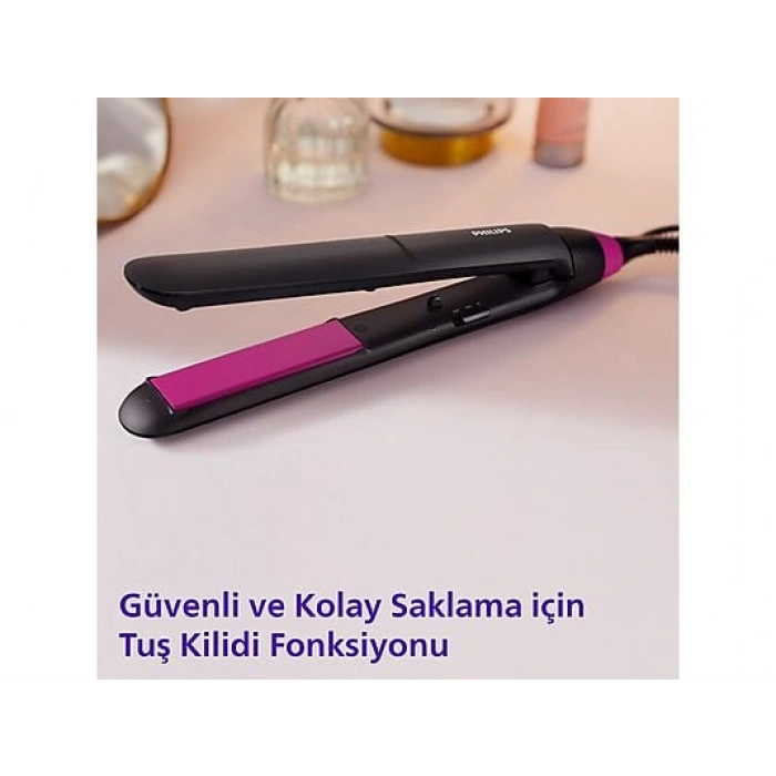 PHILIPS BHS375/00  3000 Serisi, Keratin Seramik Plaka, 2 Sıcaklık Ayarı Saç Düzleştirici