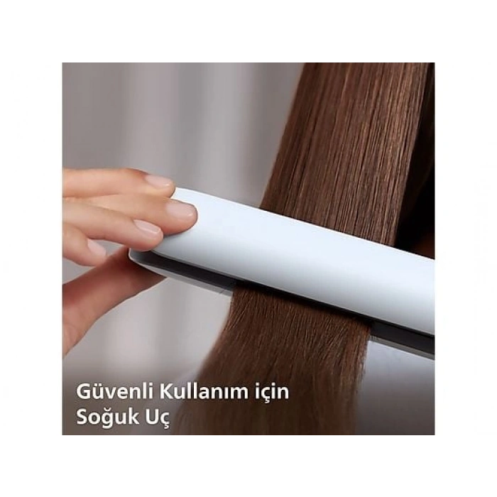 PHILIPS BHS520/00 5000 Serisi, Bukle Yapma Özellikli, Argan Yağı Katkılı, İyonik Bakım, Isıya Dayanıklı Saç Düzleştirici Kılıf Hediyeli