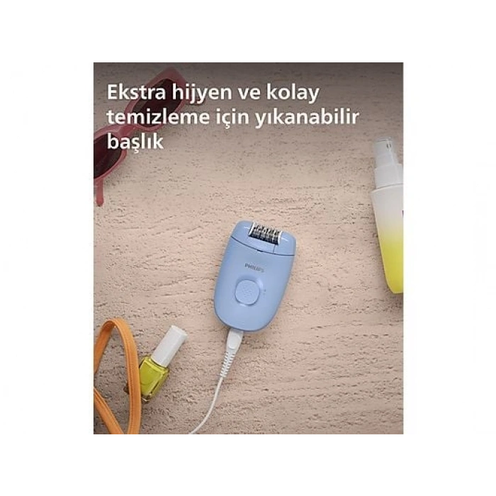 PHILIPS BRE228/05 Epilasyon Cihazı Mavi