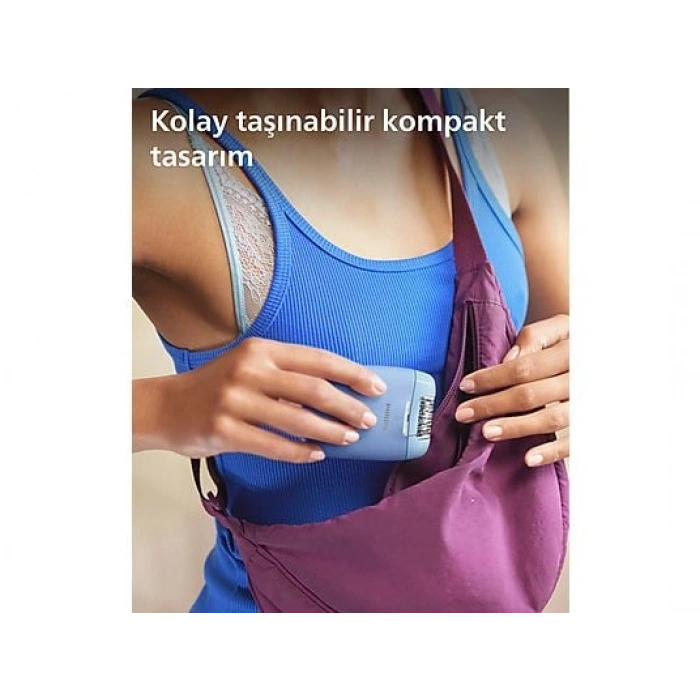 PHILIPS BRE247/05 Epilasyon Cihazı Mavi