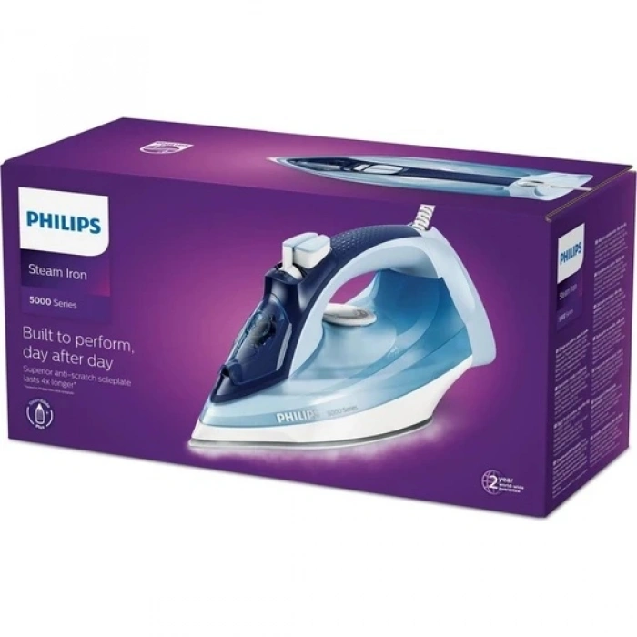 PHILIPS DST5020/30 2400W Buharlı Ütü Mor