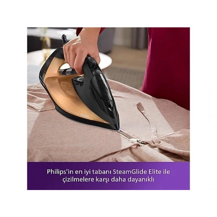 PHILIPS DST7040/80 Azur Buharlı Ütü Siyah/Gold