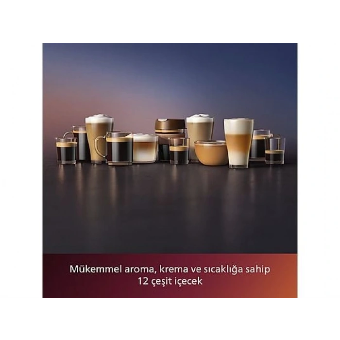PHILIPS EP5441/50 Tam Otomatik Espresso Makinesi Siyah