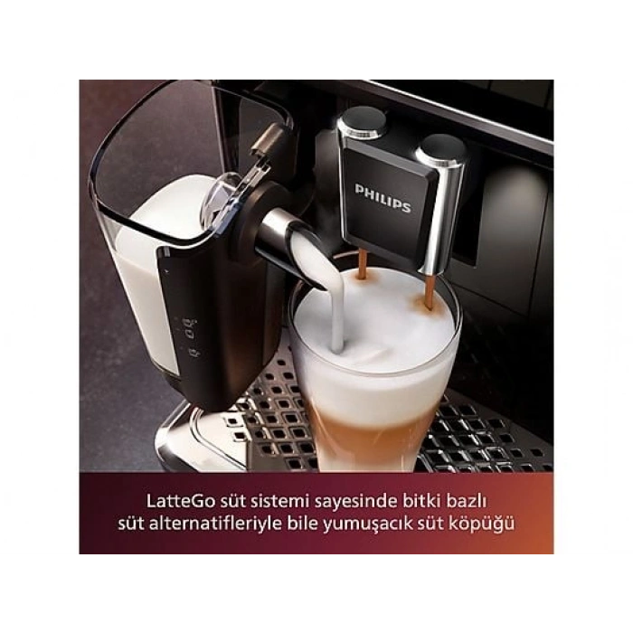PHILIPS EP5441/50 Tam Otomatik Espresso Makinesi Siyah