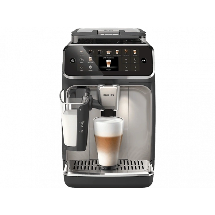 PHILIPS EP5547/90 Tam Otomatik Espresso Makinesi Krom Siyah