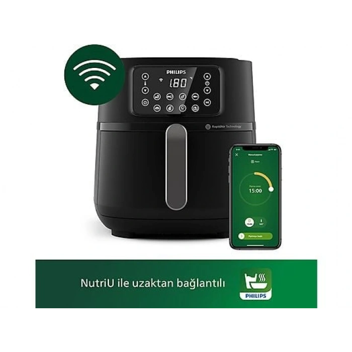 PHILIPS HD9285/96 Airfryer 5000 Serisi XXL Connected Fritöz Siyah